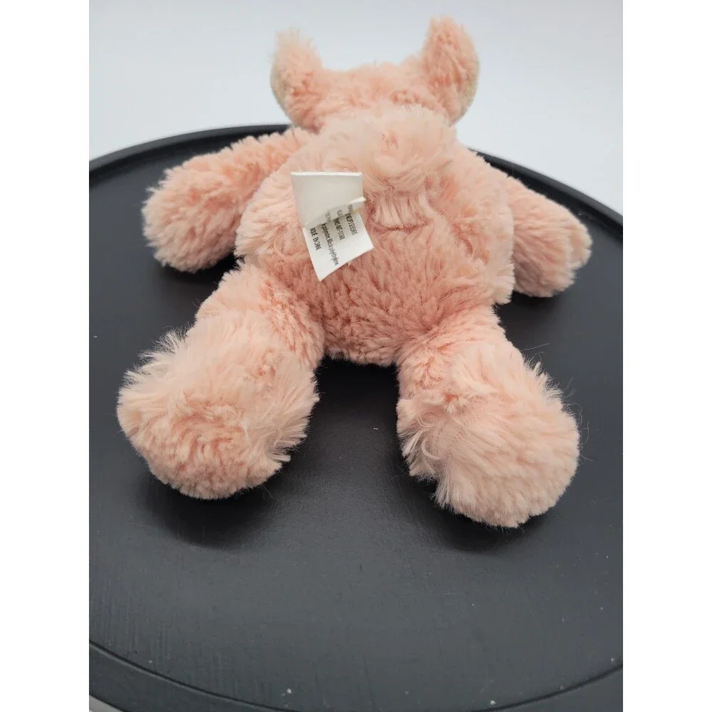 2016 Manhattan Toy Pig Plush Pink Brown Lovelies Stuffed Toy 8